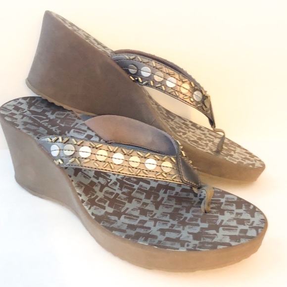 Clarks Shoes - Clarks wedge sandals